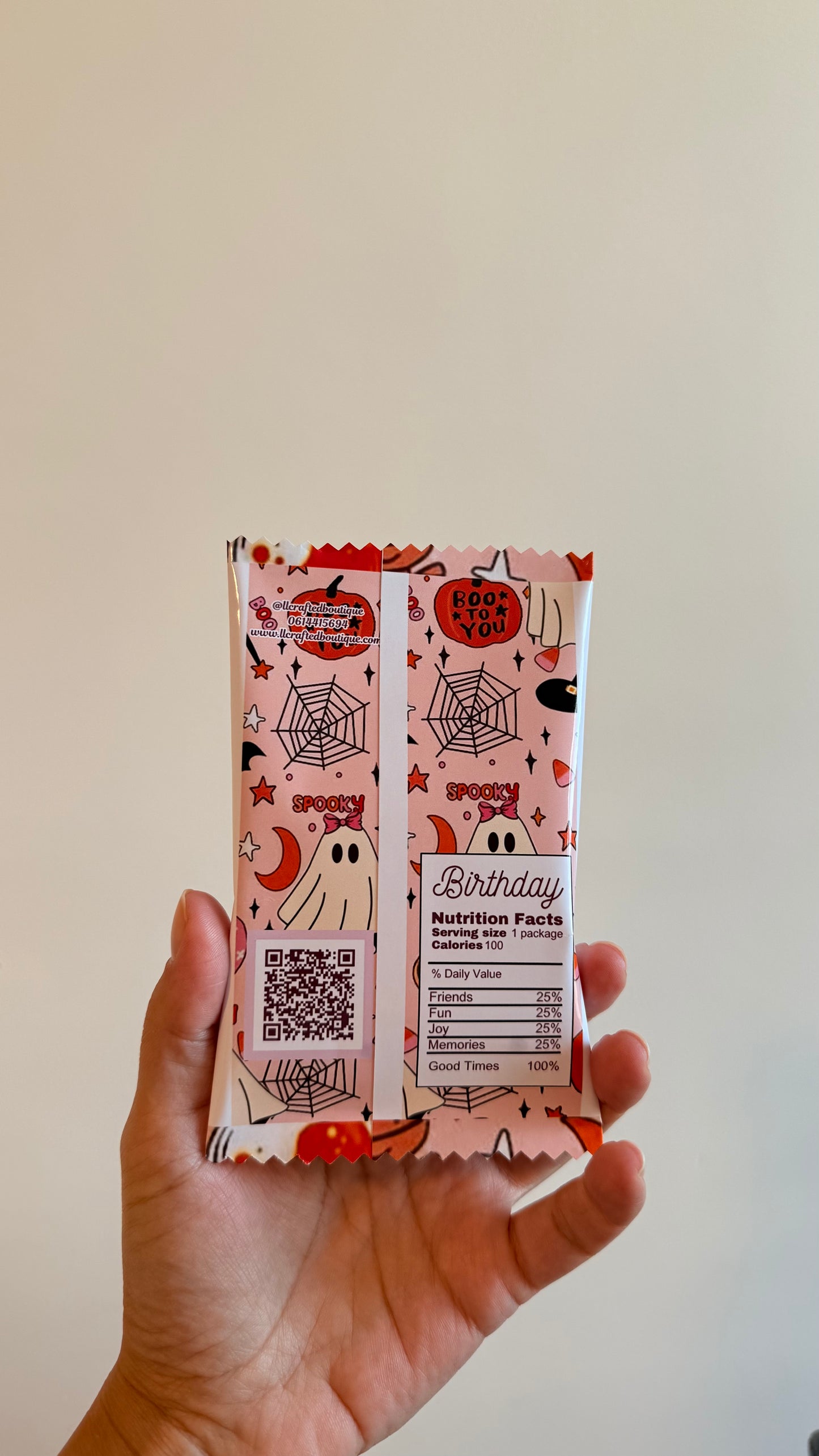 Mini gummy bag