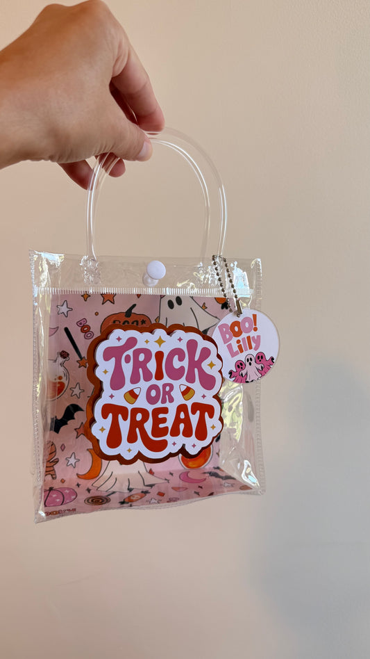 Transparent Halloween bag