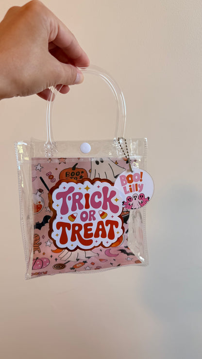 Transparent Halloween bag