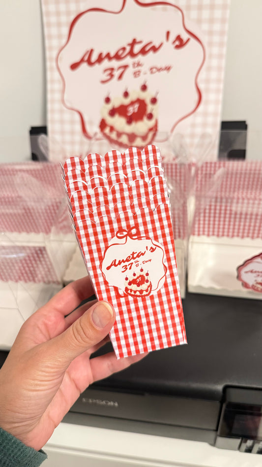 Popcorn box