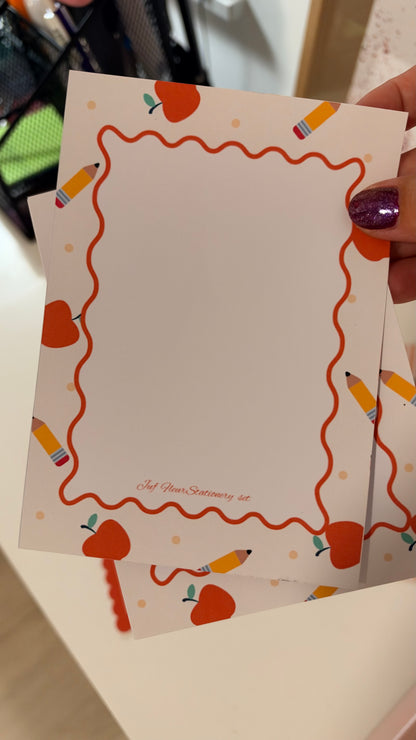 Teacher stationery set