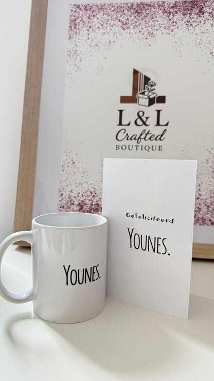 Personilised mug