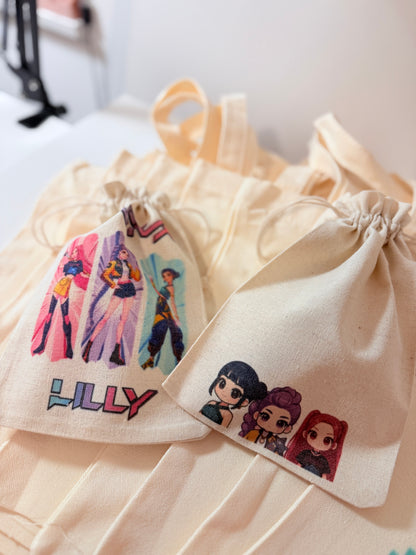 Small canvas bag