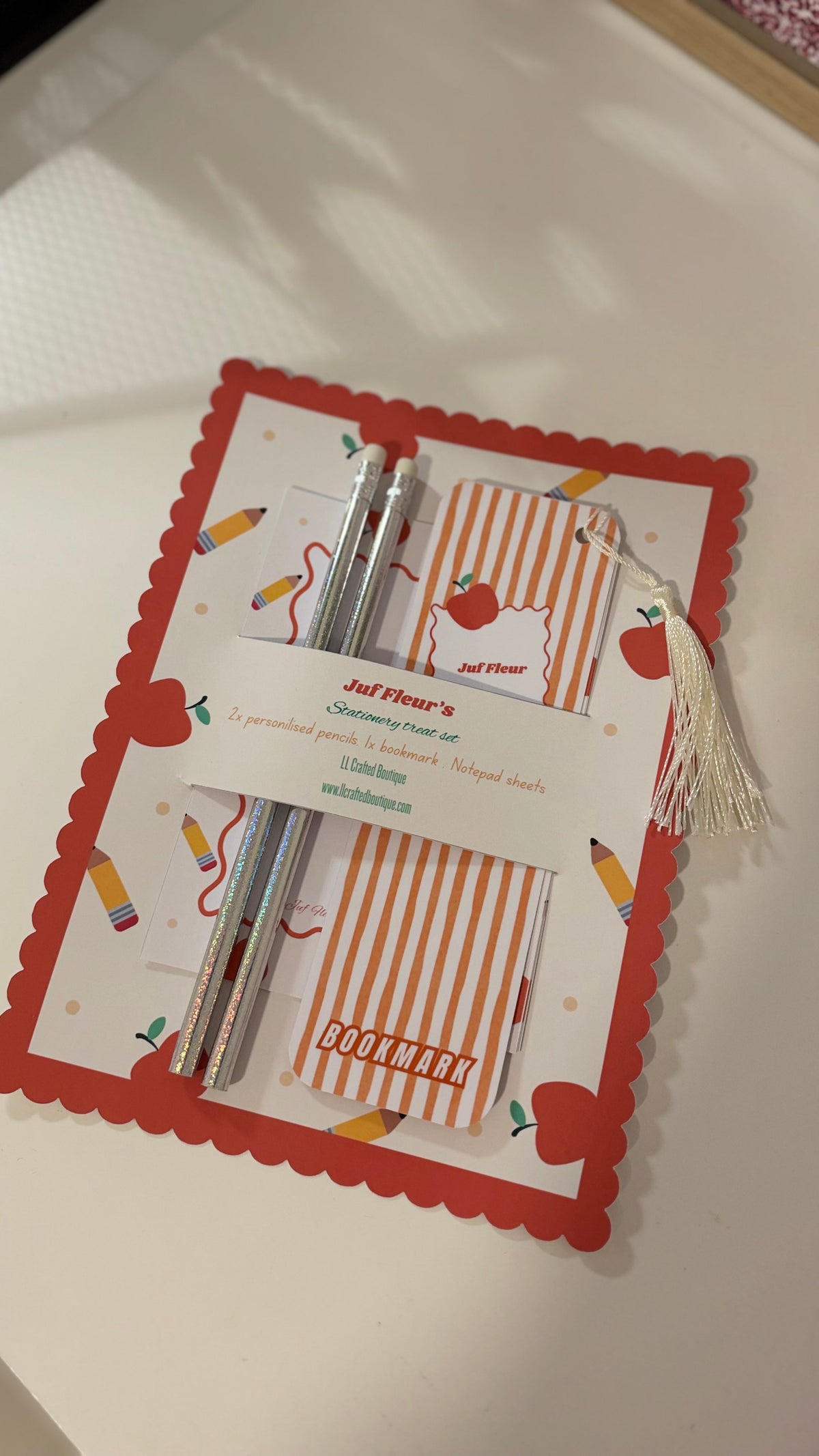 Teacher stationery set