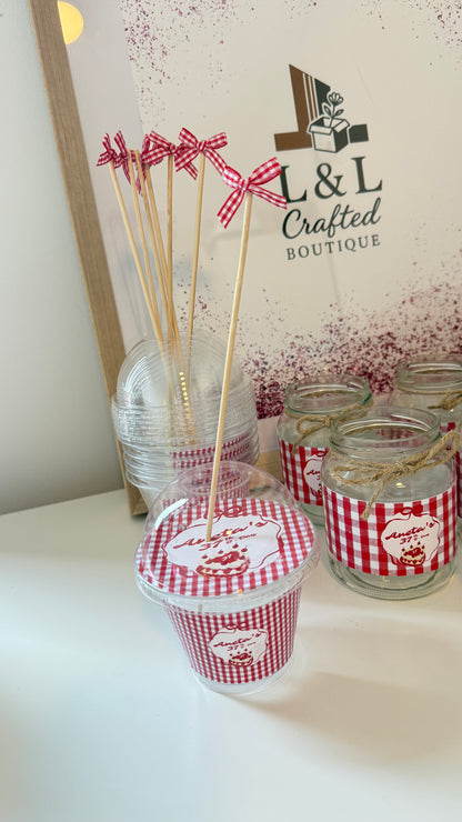 Cup with candy lid Small