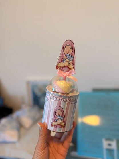 Pringles with candy