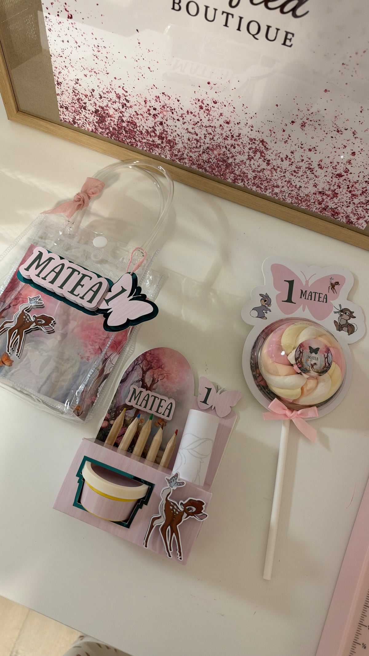 Transparent bag set 3