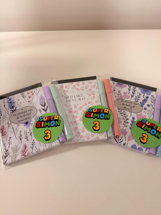 Mini Personilised notebooks