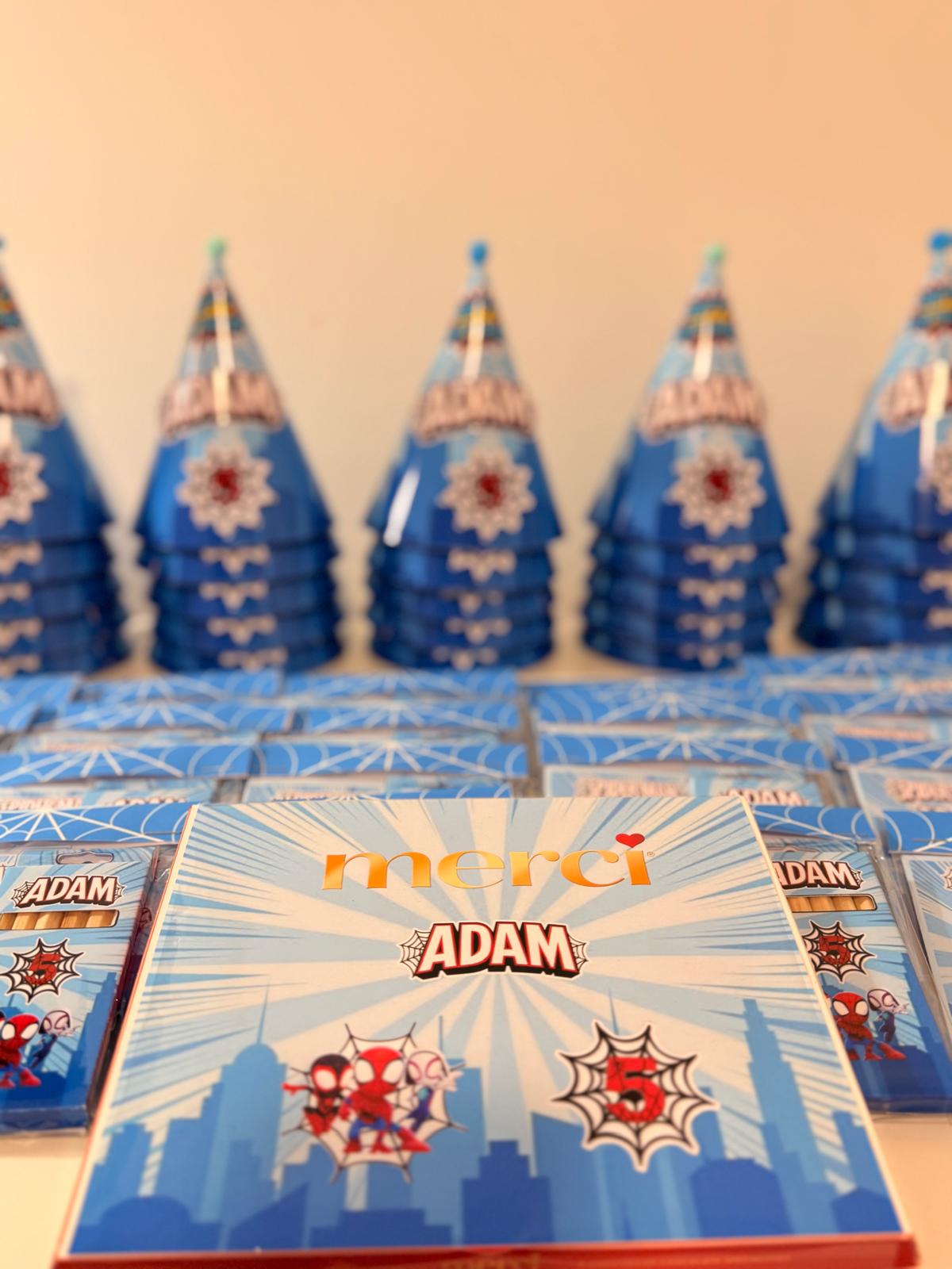 Merci Personilised chocolates