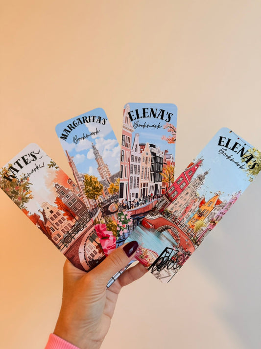 Amsterdam Bookmarks (set of 4) - LL Crafted Boutique