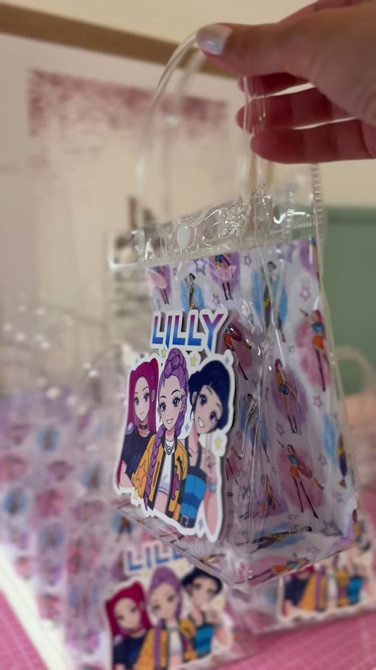 Transparent 3D bag ( empty )